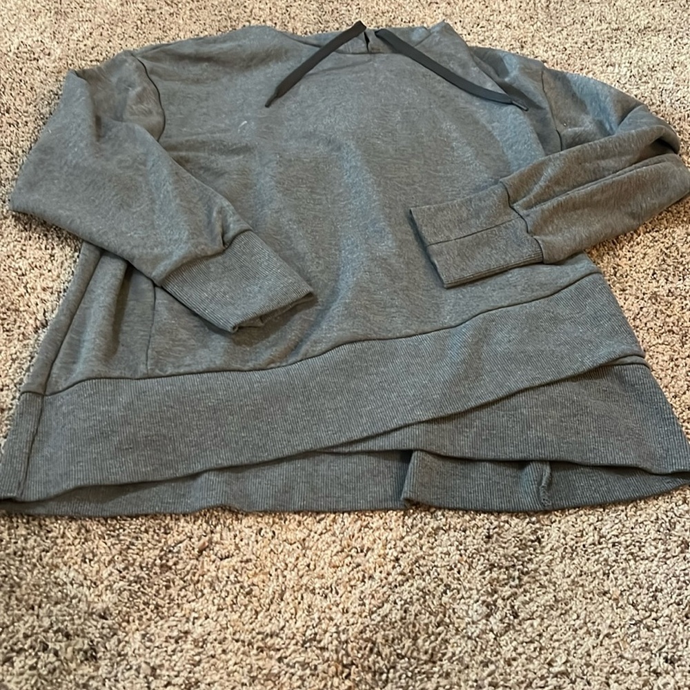 Gray Nike sweatshirt